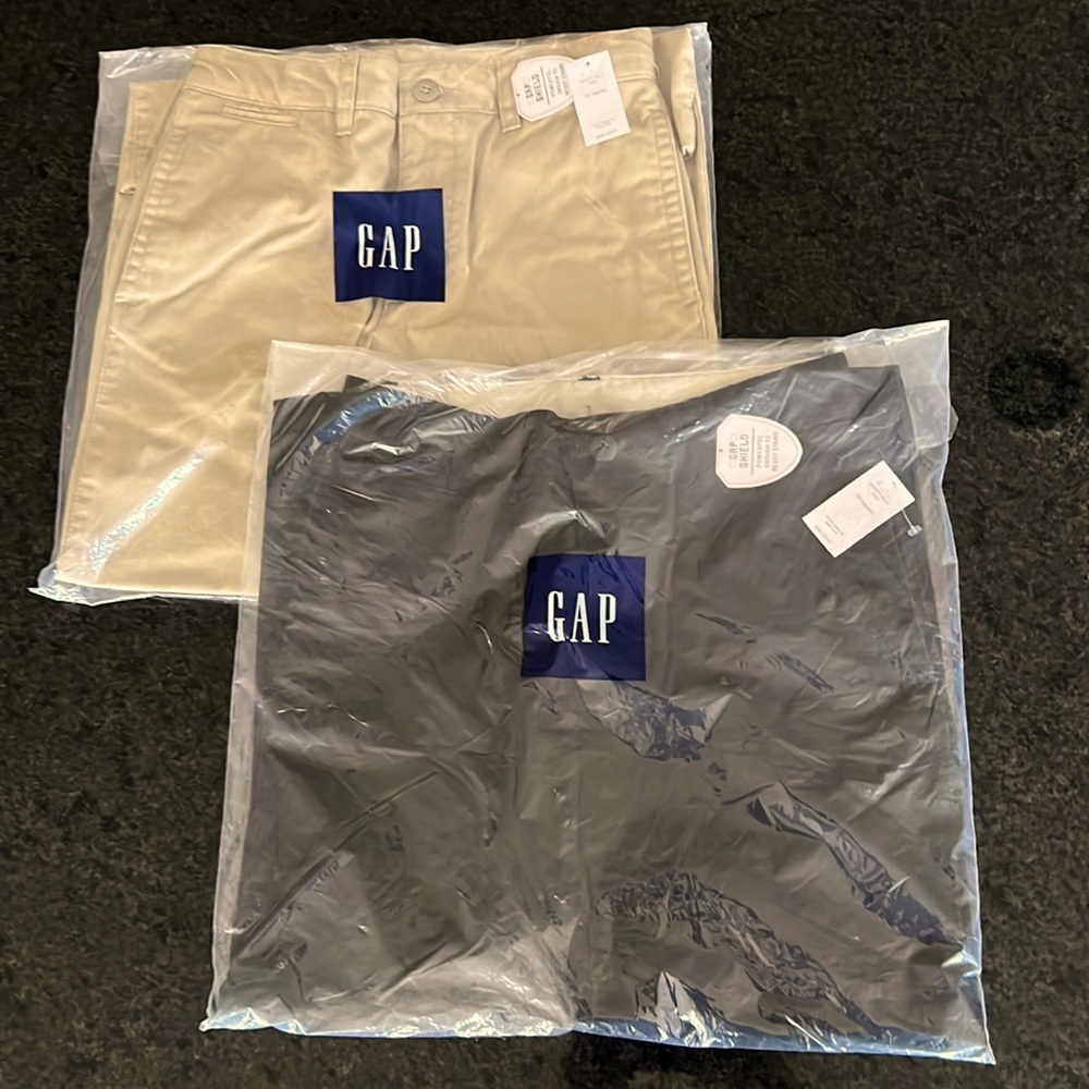 2 NWT pairs of Gap Uniform Pants